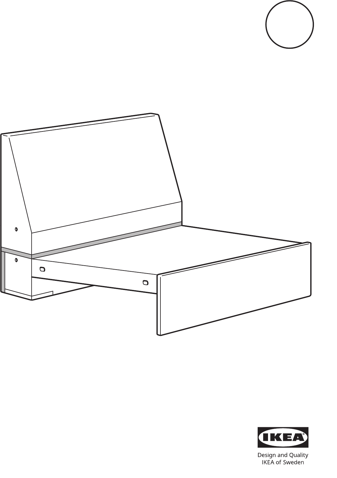 IKEA 604.886.39 Vimle 1 Handleiding (4 Pagina's)