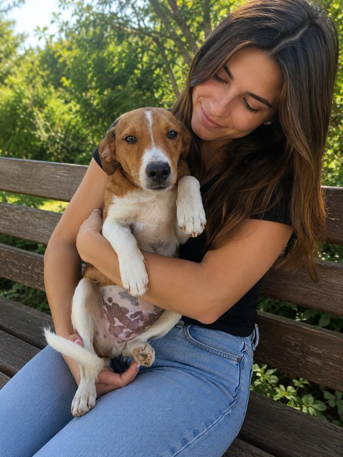 Cucciolo 4 mesi futura taglia media contenuta