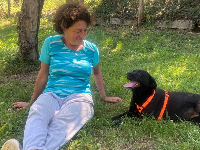 Petunia simil labrador, giocosa e affettuosa