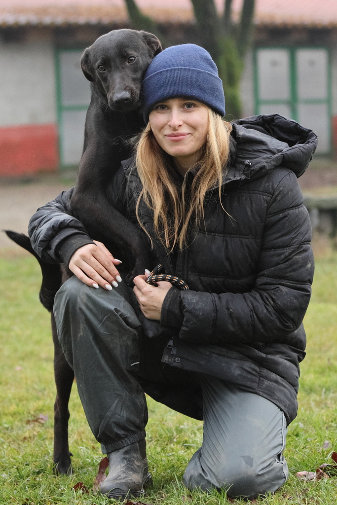Lilly, diffidente con gli estranei, una cozza con le "sue" persone