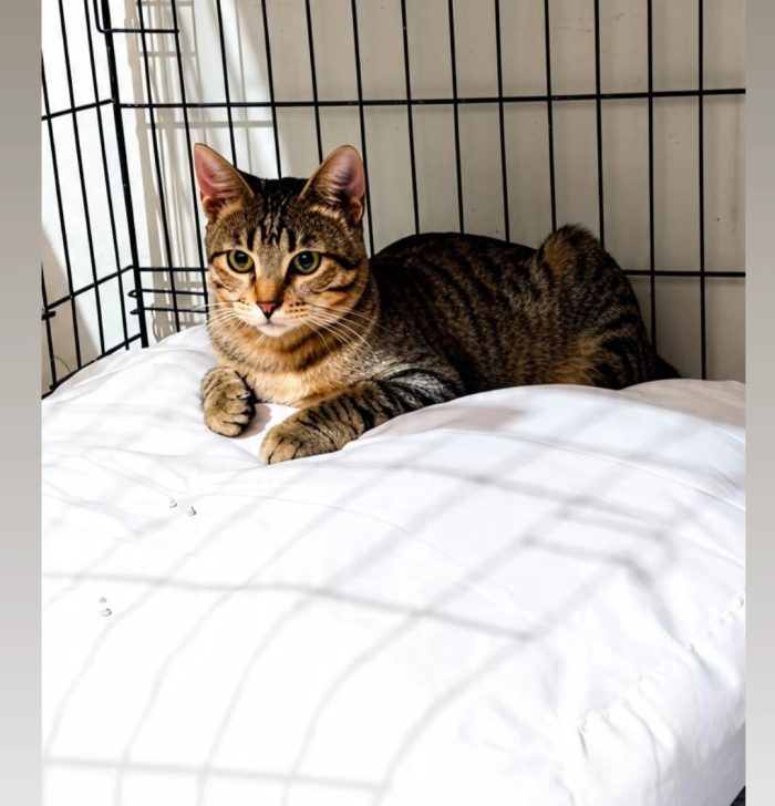 Pippo, il gatto che abbraccia