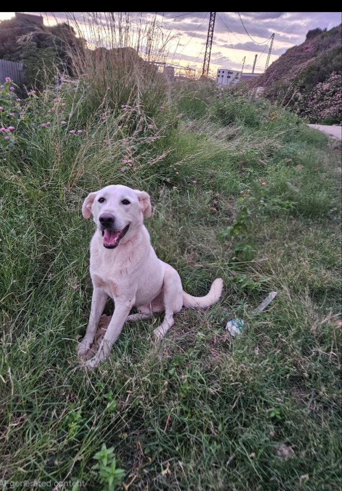 Aden, mix labrador di circa 1 anno - media 7