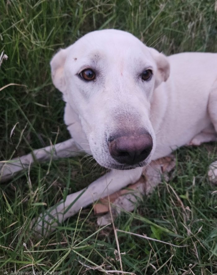 Aden, mix labrador di circa 1 anno - media 5