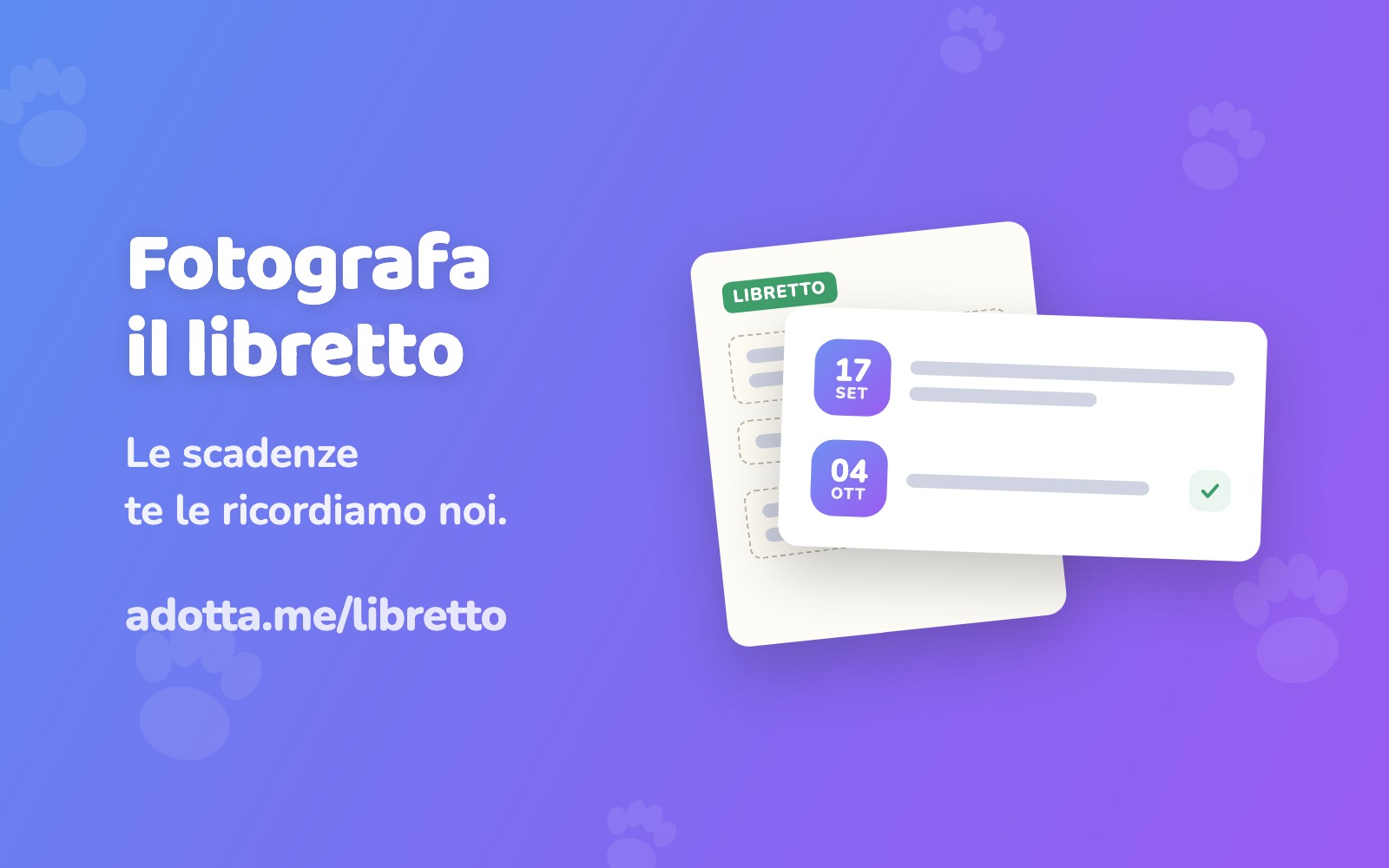 Libretto sanitario digitale di cane e gatto: le scadenze le ricordiamo noi